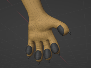 Jully Anthro Fox 3D Model