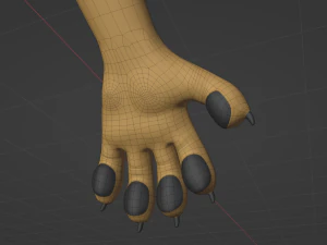 Jully Anthro Fox Modello 3D