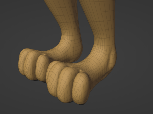 Jully Anthro Fox 3D Model