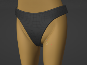 Jully Anthro Fox 3D Model