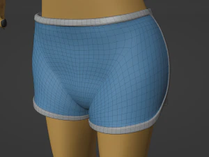 Jully Anthro Fox Modello 3D