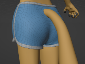 Jully Anthro Fox 3D Model