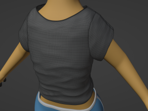 Jully Anthro Fox 3D Model