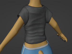 Jully Anthro Fox Modello 3D