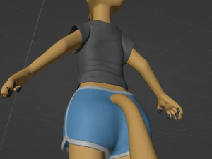 Jully Anthro Fox Modello 3D