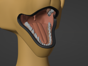 Jully Anthro Fox 3D Model