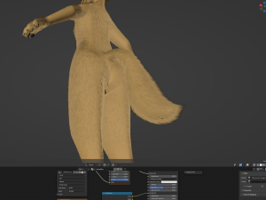 Jully Anthro Fox 3D Model