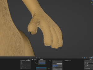 Jully Anthro Fox 3D Model