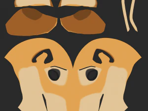 Jully Anthro Fox Modello 3D