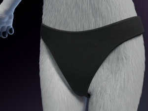 Sophia Anthro Arctic Fox Modelo 3D