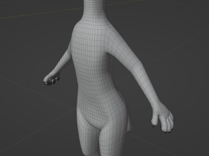 Sophia Anthro Arctic Fox Modelo 3D