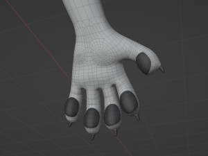 Sophia Anthro Arctic Fox Modelo 3D