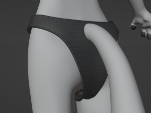 Sophia Anthro Arctic Fox Modelo 3D