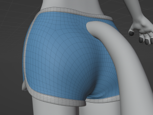 Sophia Anthro Arctic Fox Modelo 3D