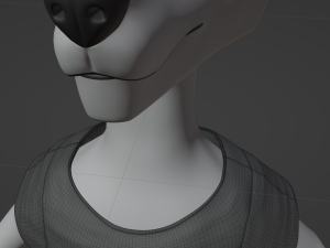 Sophia Anthro Arctic Fox Modelo 3D
