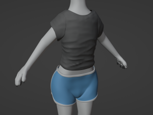 Sophia Anthro Arctic Fox Modelo 3D