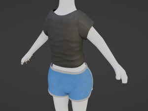 Sophia Anthro Arctic Fox Modelo 3D