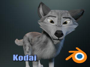 Kodai Wolf 3D Model
