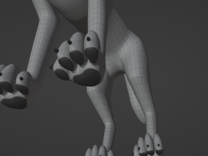 Kodai Wolf Modello 3D