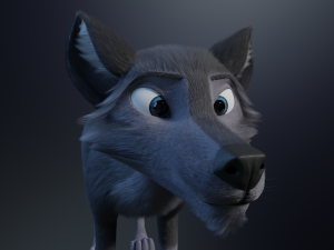 Niju Wolf Modelo 3D