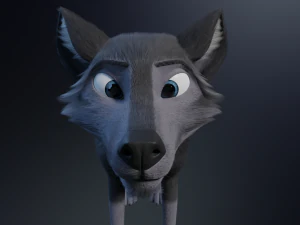 Niju Wolf 3D Model