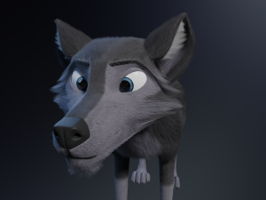 Niju Wolf Modelo 3D