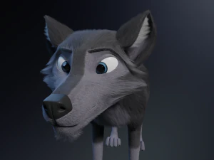 Niju Wolf 3D Model