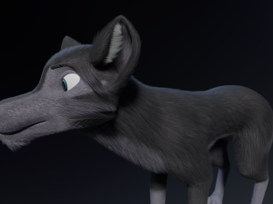 Niju Wolf Modelo 3D