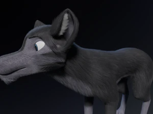 Niju Wolf 3D Model