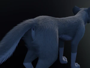 Niju Wolf 3D Model