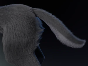 Niju Wolf 3D Model