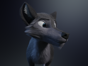 Niju Wolf Modelo 3D