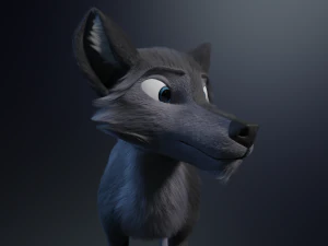 Niju Wolf 3D Model