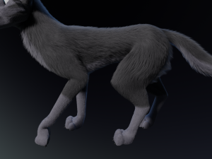 Niju Wolf Modelo 3D