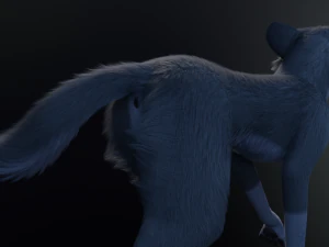 Niju Wolf 3D Model