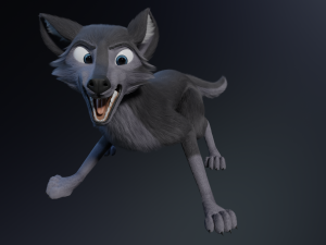 Niju Wolf Modelo 3D
