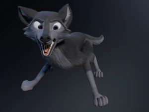 Niju Wolf 3D Model