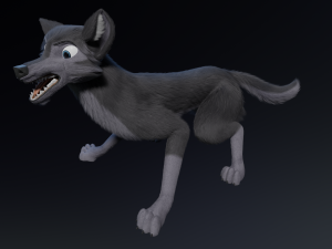Niju Wolf Modelo 3D
