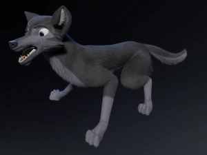 Niju Wolf 3D Model