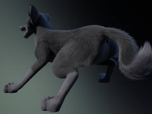 Niju Wolf 3D Model