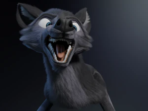 Niju Wolf 3D Model