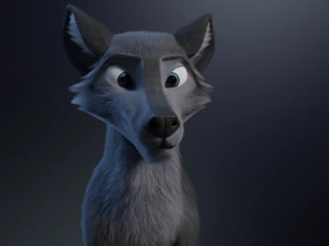 Niju Wolf 3D Model