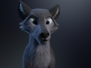 Niju Wolf Modelo 3D