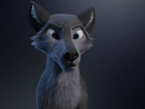 Niju Wolf 3D Model