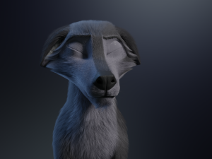 Niju Wolf Modelo 3D