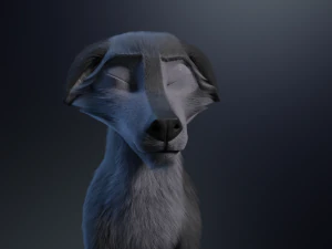 Niju Wolf 3D Model