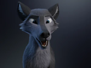 Niju Wolf 3D Model