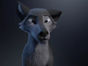 Niju Wolf 3D Model