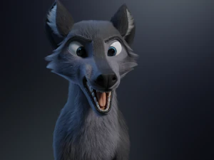 Niju Wolf 3D Model