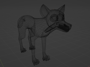 Niju Wolf Modelo 3D